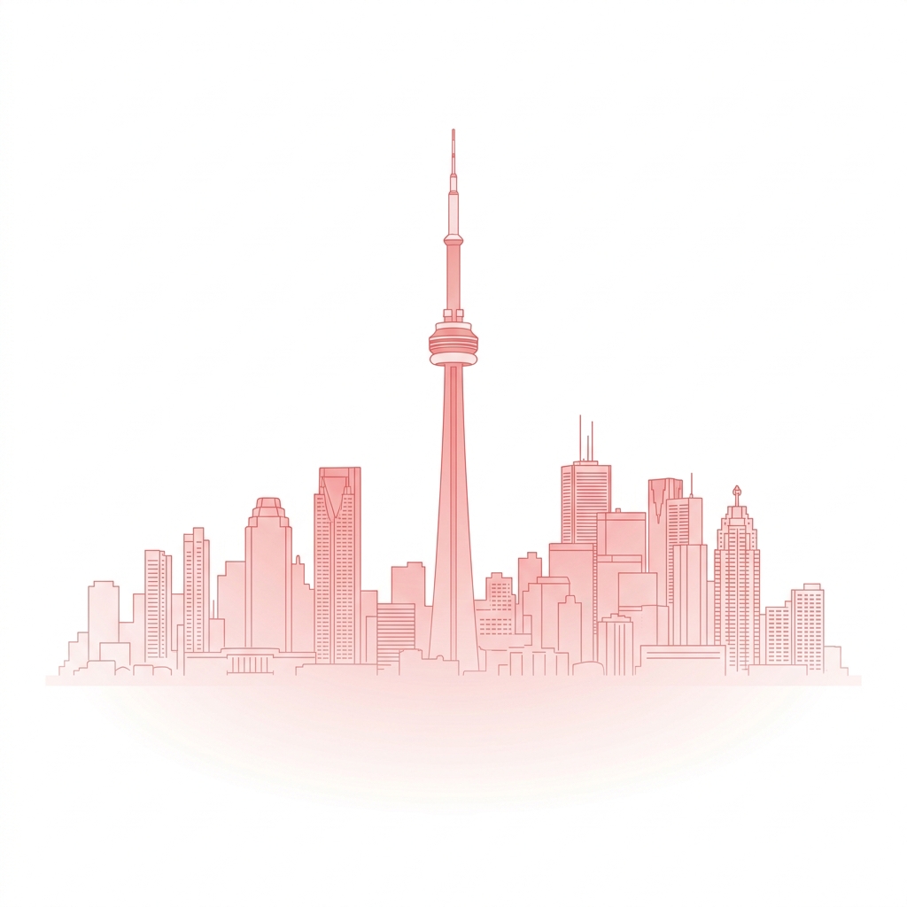 Canada Skyline Backdrop